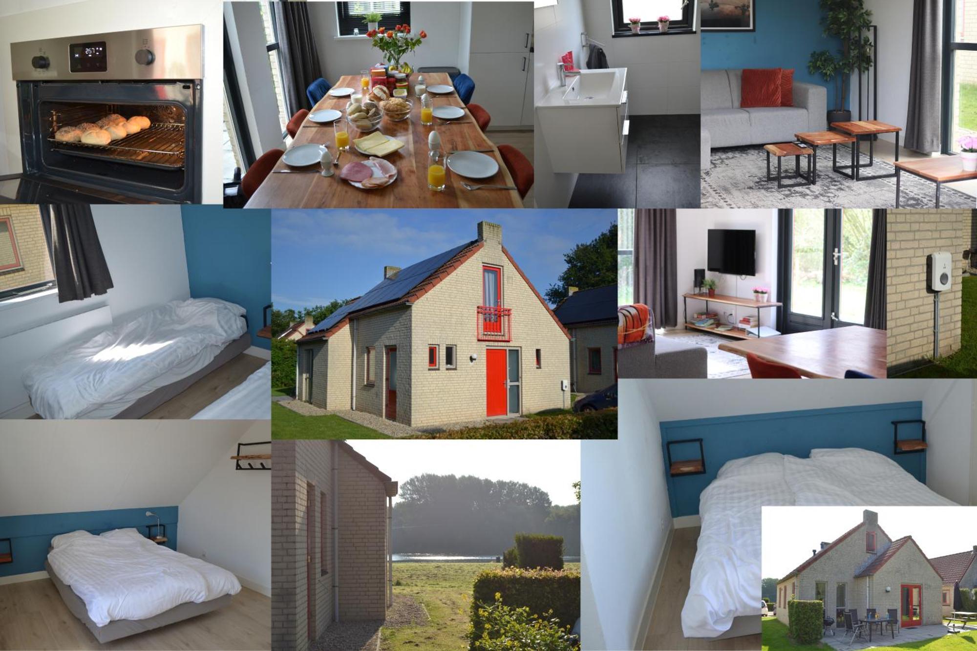 Comfortabel 6P Vakantiehuis Met Laadpaal Ewijk 外观 照片